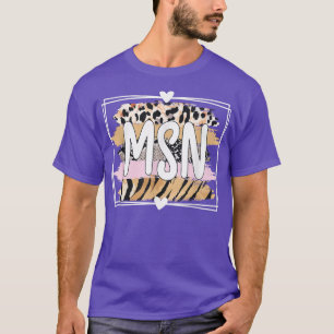 Master Of Science In Nursing Appreciation 1366 T-Shirt