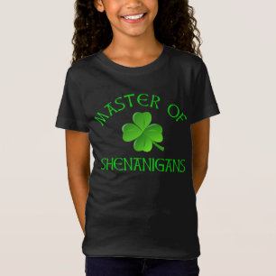 Master of Shenanigans Funny St. Patrick's Day T-Shirt