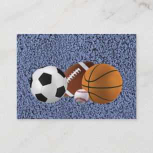 MASTER OF SPORTS (baseball, football, basketball) Business Card