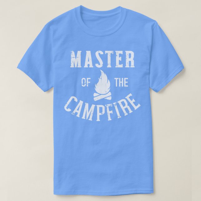 Master of the campfire Camping T-Shirt (Design Front)