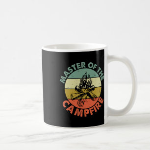 Master Of The Campfire Dad Camping Shirt Camping D Coffee Mug
