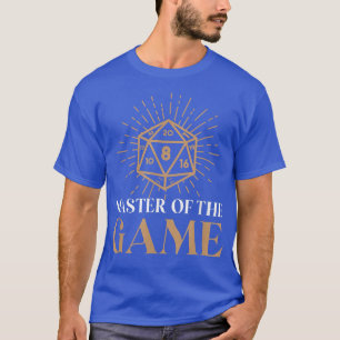Master Of The Game Board Games Game Night Party Ga T-Shirt