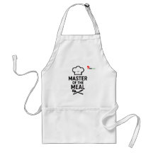 "Master of the Meal" Adult Apron | Funny Chef Gift
