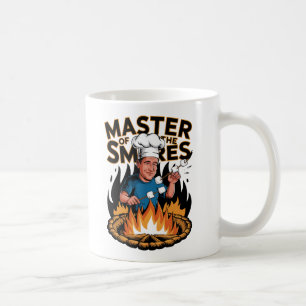 Master of the S’mores Campfire Cooking Design Coffee Mug