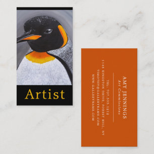 Master of the Twilight Zone Painting by Alfred Fox Business Card