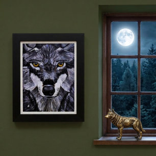 Master of the Wild Painting by Alfred Fox Canvas Print