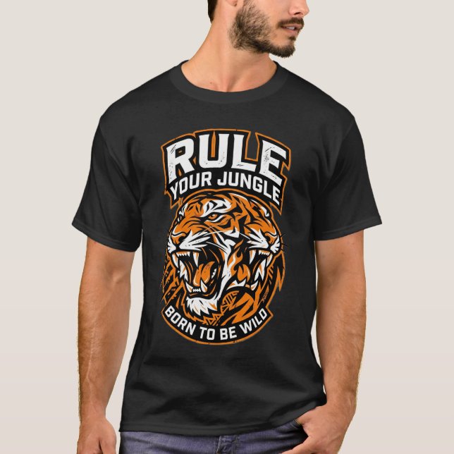 Master Of Your Sphere Tiger Shirt – Alpha Power  (Front)