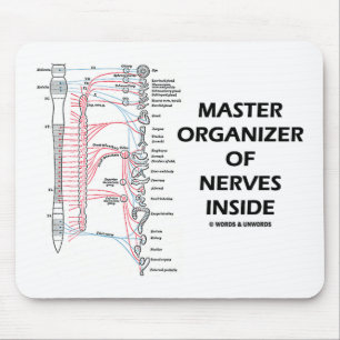 Master Organiser Of Nerves Inside (Autonomic) Mouse Mat