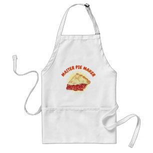 Master Pie Maker Cherry Pie Template Standard Apron