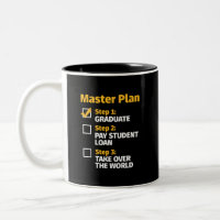 Master Plan Funny MBA College Graduation