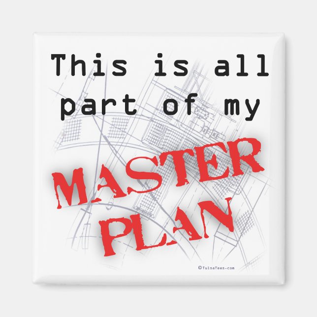 Master Plan Magnet (Front)