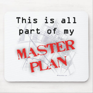 Master Plan Mouse Mat