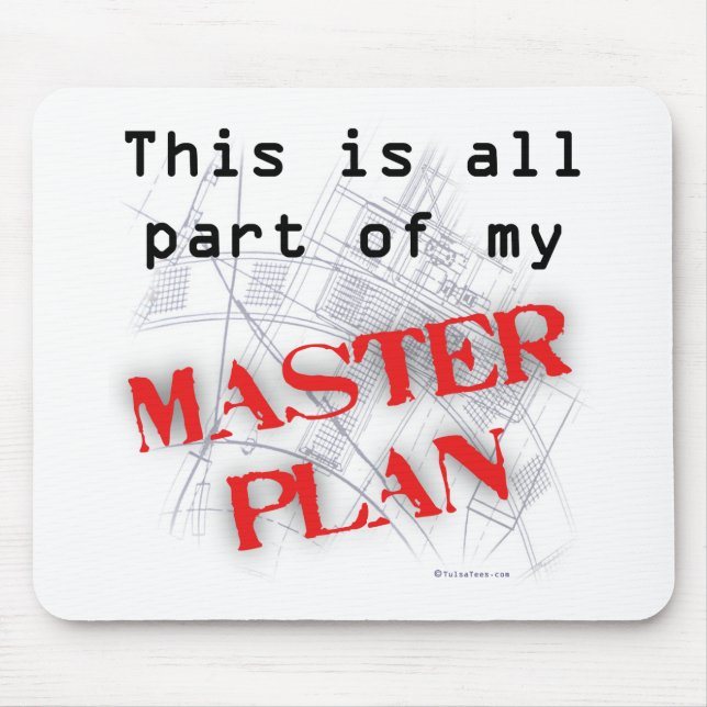 Master Plan Mouse Mat (Front)