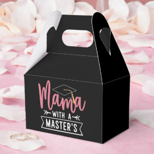 Master’s Degree Mama MBA Masters Degree Graduation Favour Box