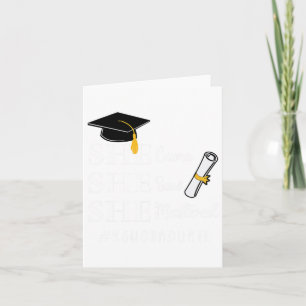Master’s Degree Master Of Social Work Graduation  Card