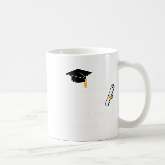 Master’s Degree Master Of Social Work Graduation  Coffee Mug (Right)