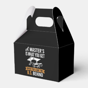 Master’s Degree MBA Masters Degree Graduation  Favour Box