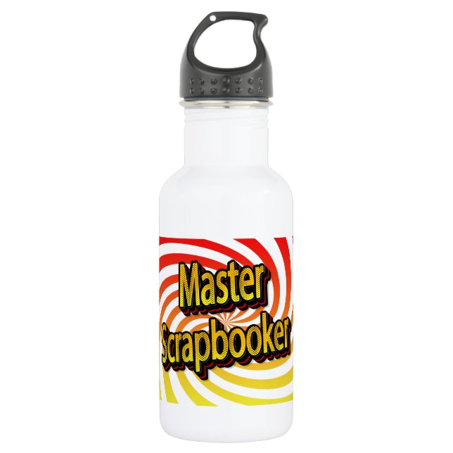 “Master Scrapbooker” 532 Ml Water Bottle (Front)
