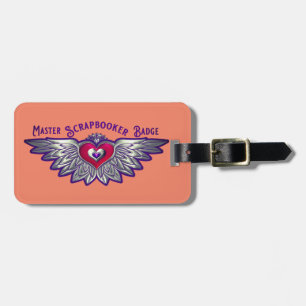 Master Scrapbooker Badge  Luggage Tag