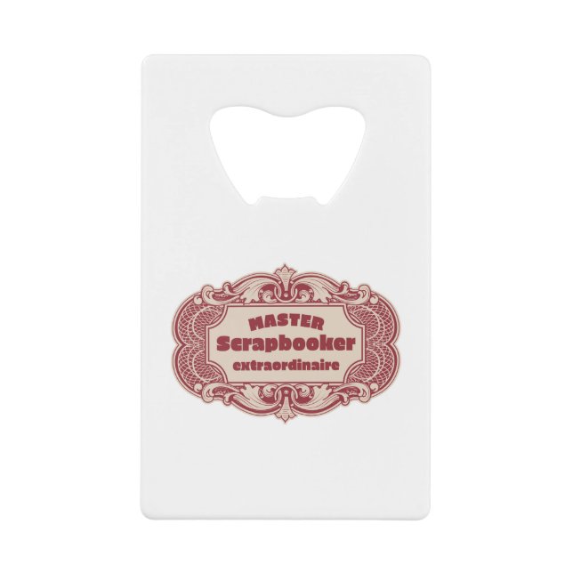 Master Scrapbooker Extraordinaire (Front)