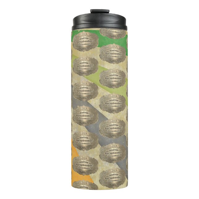 Master Scrapbooker Extraordinaire Thermal Tumbler (Front)