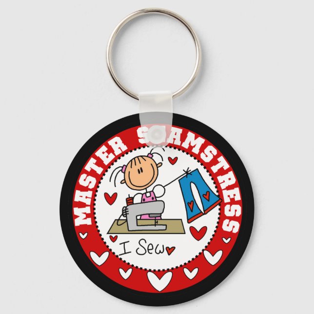 Master Seamstress Key Ring (Front)