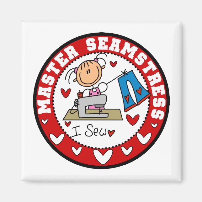 Master Seamstress Magnet (Front)