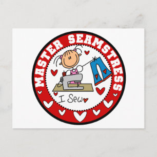Master Seamstress Postcard