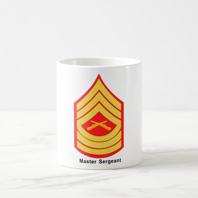 Master Sergeant Coffee Mug (Center)