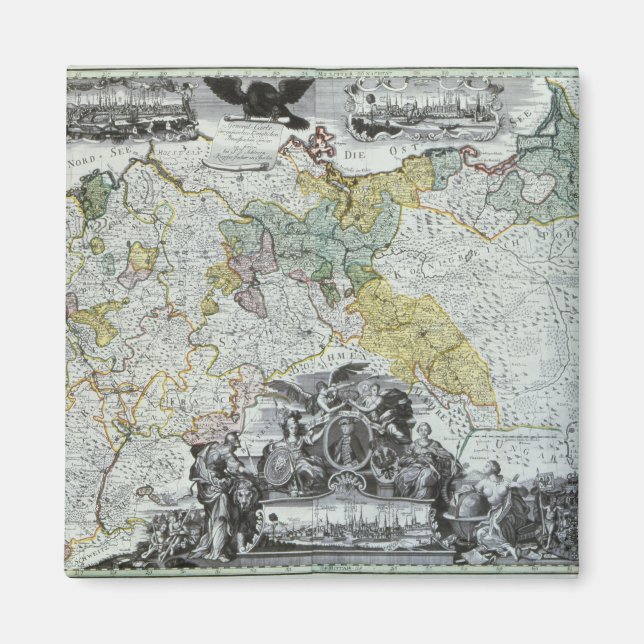 Master Sheet of the Prussian Sovereign Magnet (Front)