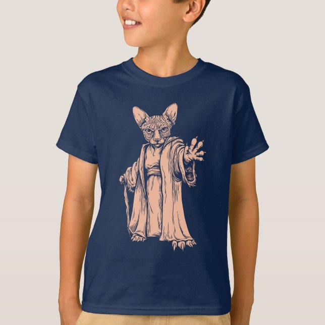 Master Sphynx Dark T-shirt for Kids (Front)