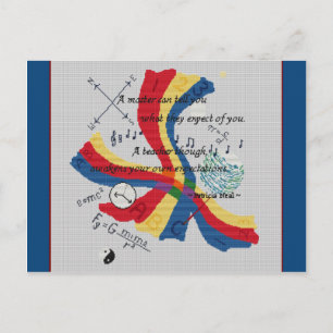 MASTER TEACHER Teacher Tribute Design Postcard