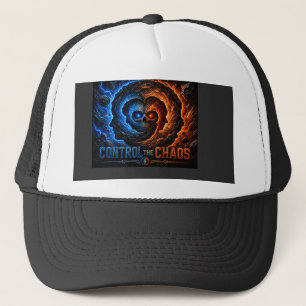 Master the Mayhem Control the Spiral T-Shirt – 3D  Trucker Hat