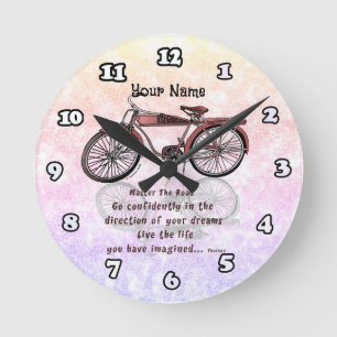 Master the Road Bike  Round Clock