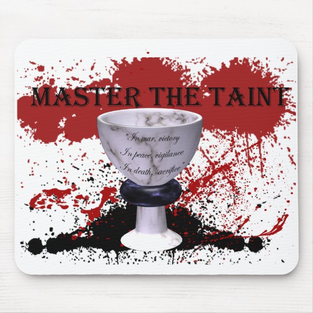 Master the Taint Mouse Mat (Front)