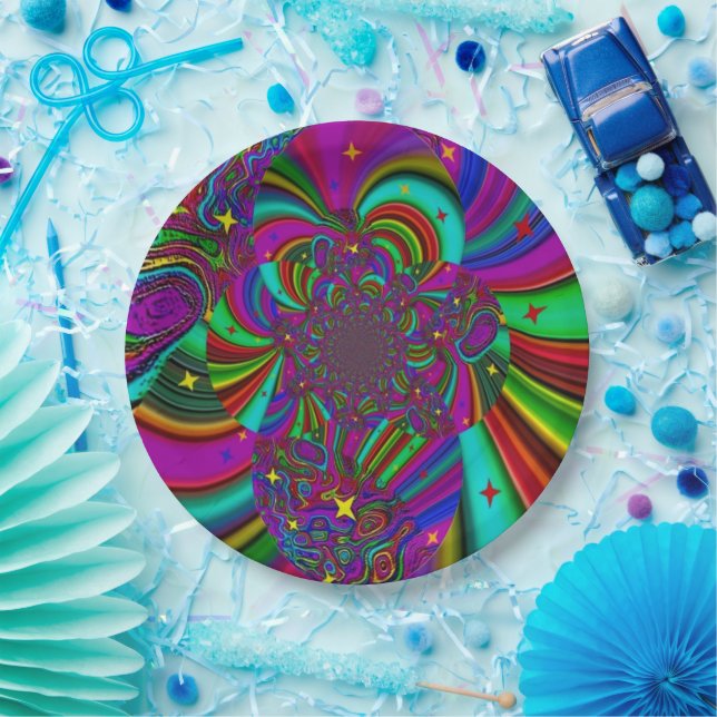 "Master Wizard Fantasy" Party Paper Plates (Party)