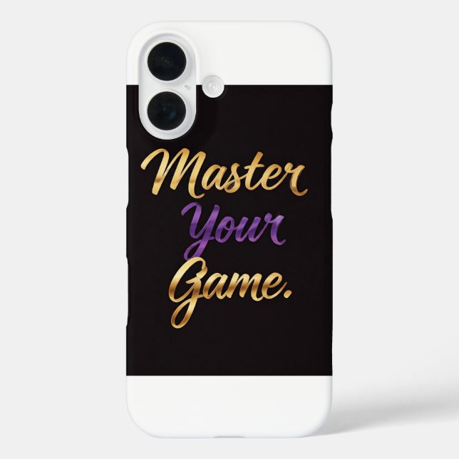 Master Your Game  Case-Mate iPhone Case (Back)