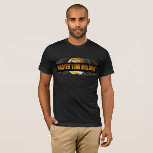 MASTER YOUR MILLIONS  (TM) Men's Basic American T T-Shirt