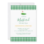 Mastered First Year One Hole In One Green Birthday