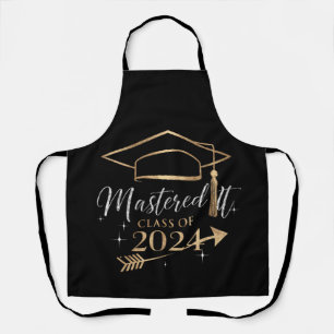 Mastered It Class of 2024 Graduation Gifts for Her Apron