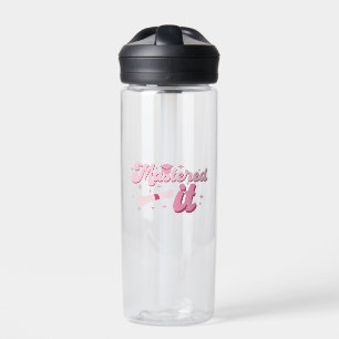 Mastered It Masters Degree Graduate MBA Graduation Water Bottle