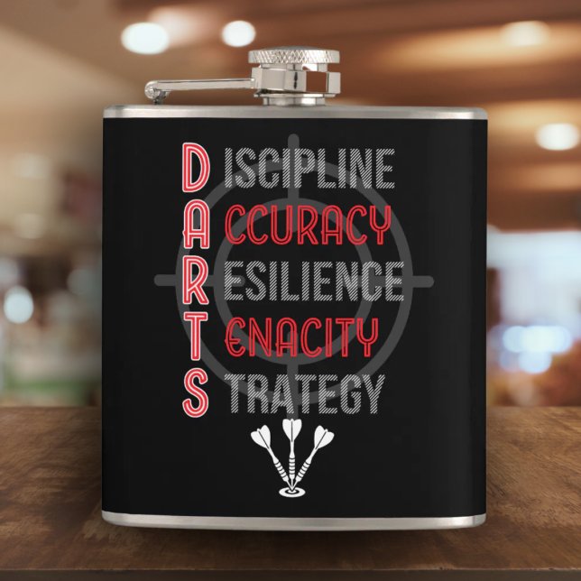 Mastering DARTS: The Core Principles Flask 8 oz. (Creator Uploaded)