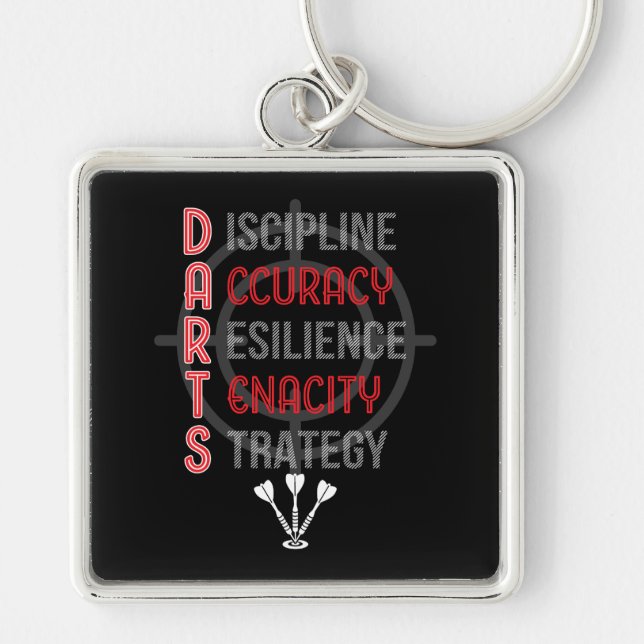 Mastering DARTS: The Core Principles Premium Key Ring (Front)