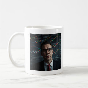 Mastering Market Psychology: Alex's Trading Journe Coffee Mug