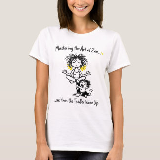 Mastering Zen Mom with Toddler Chaos T-Shirt