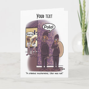 Mastermind Folded Greeting Card