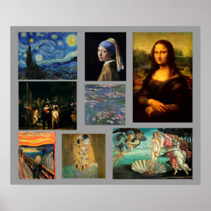 Masterpiece Art Gallery Poster