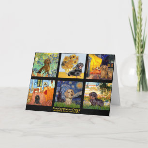 Masterpiece Composite-Dachshunds Card