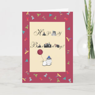 'Masterpiece of an Individual' Birthday Card