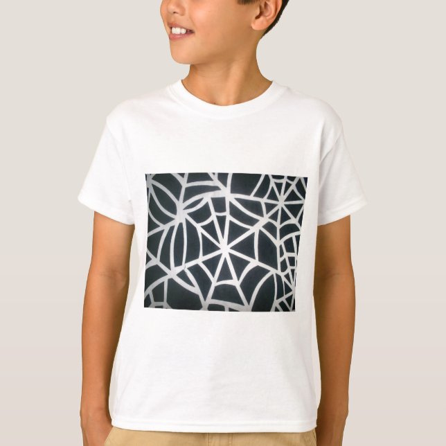 Masterpiece of Nature: A Spider's Web.  T-Shirt (Front)